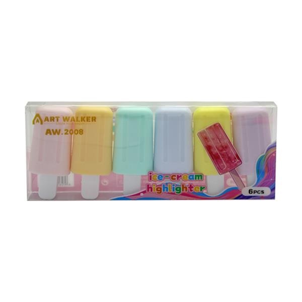 ست 6 عددی ماژیک هایلات بستنی AW2008