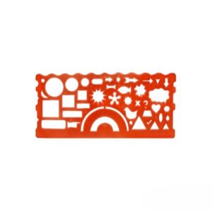 شابلون 2 تایی اشکال ژله ای سلفونی صریر